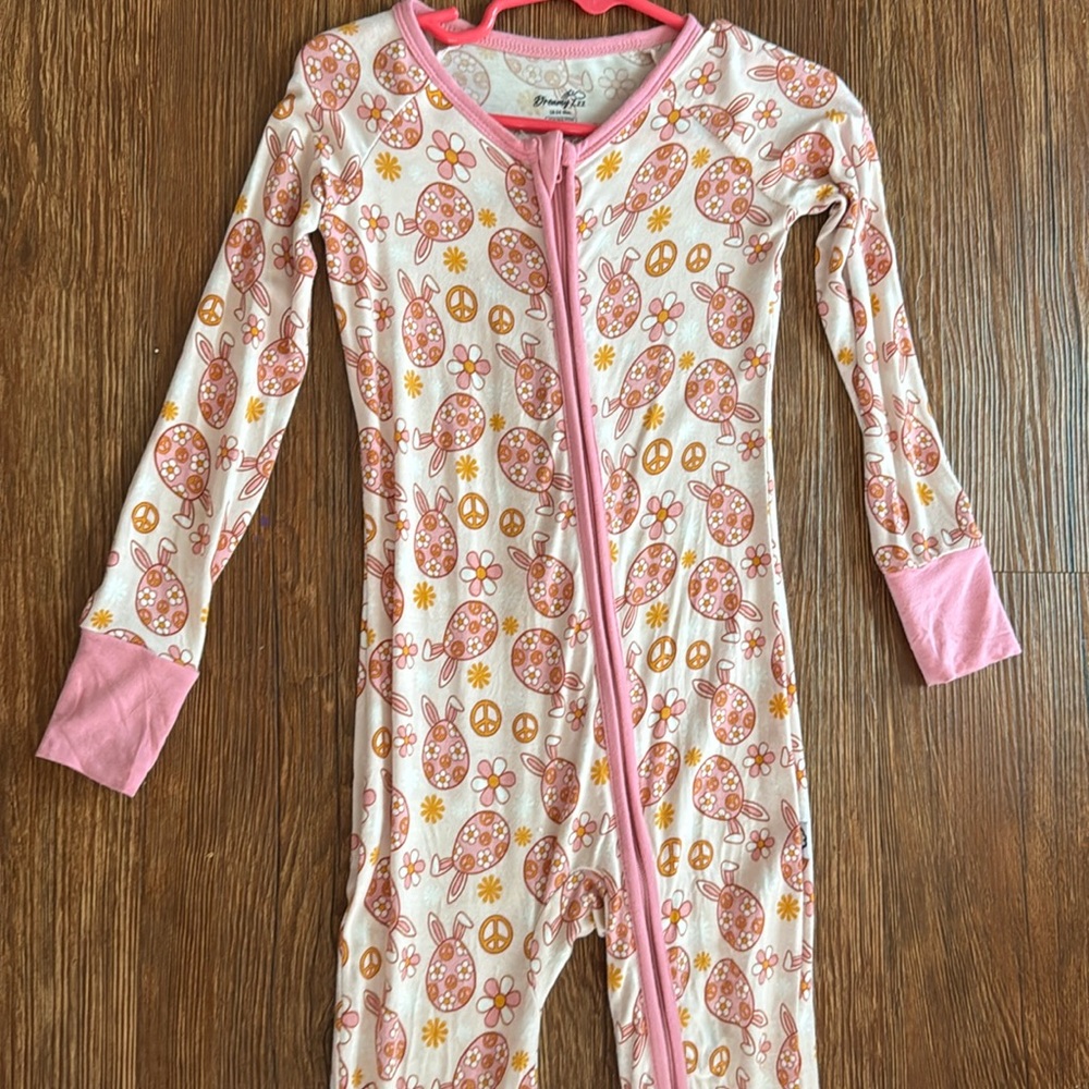 Dream Big Little Co Bamboo Easter Zippy